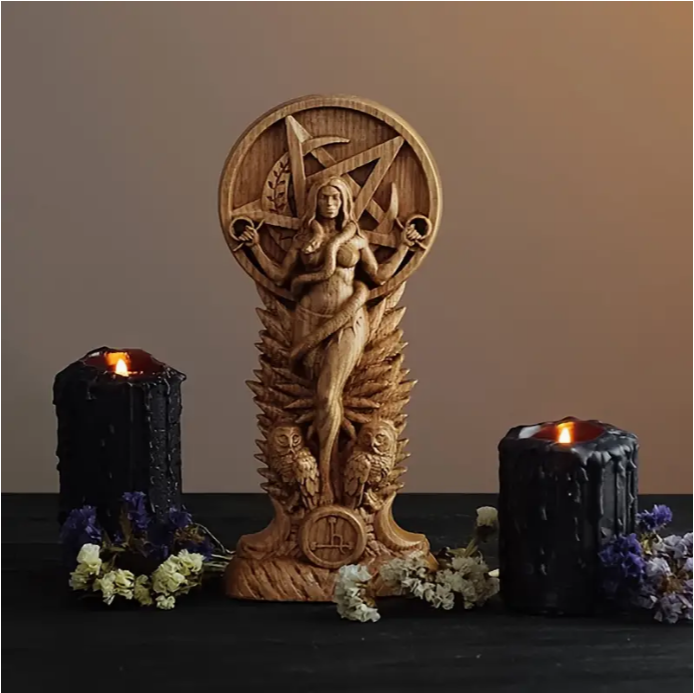 Lilith Statue (8") Pagan Goddess