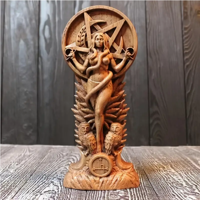 Lilith Statue (8") Pagan Goddess