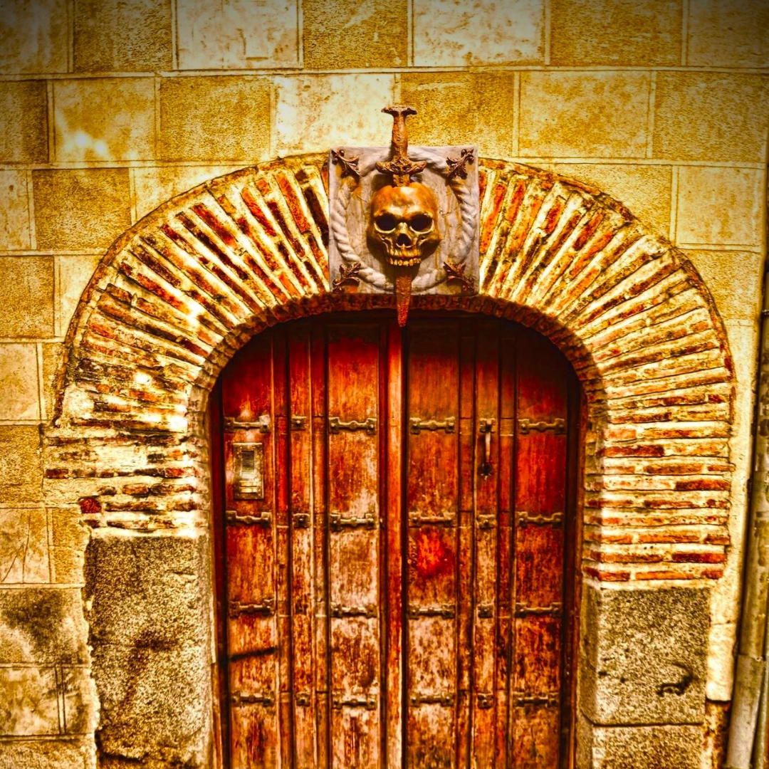 “La Puerta del Silencio” – The Gate of Silence, Wall Plaque by Ricardo Pustanio
