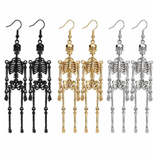 Skeleton Dangle Earrings