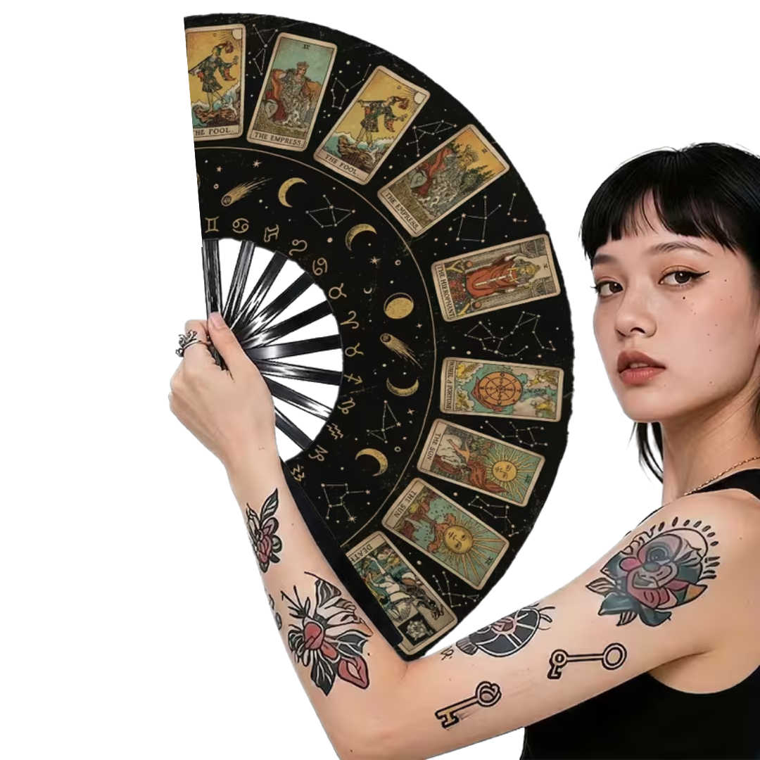 Tarot Card Folding Hand Fan