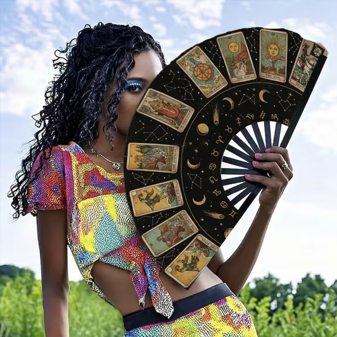 Tarot Card Folding Hand Fan