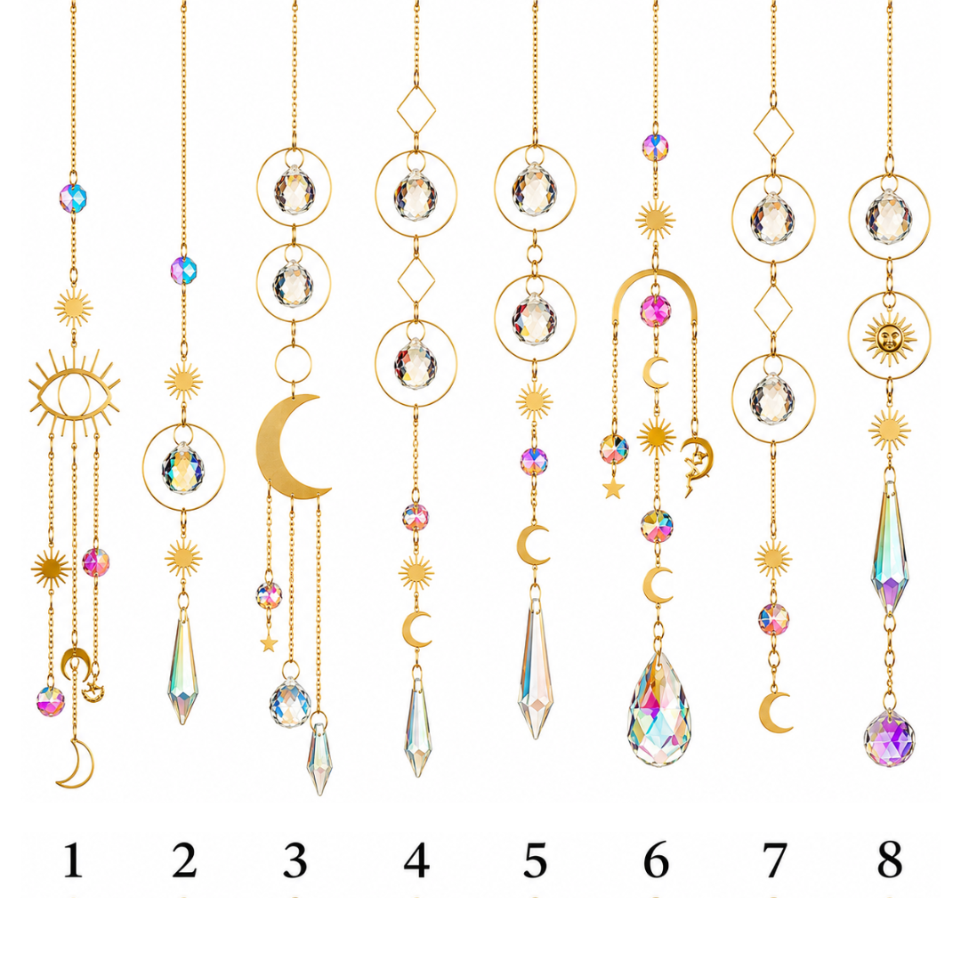 Celestial Crystal Sun Catcher