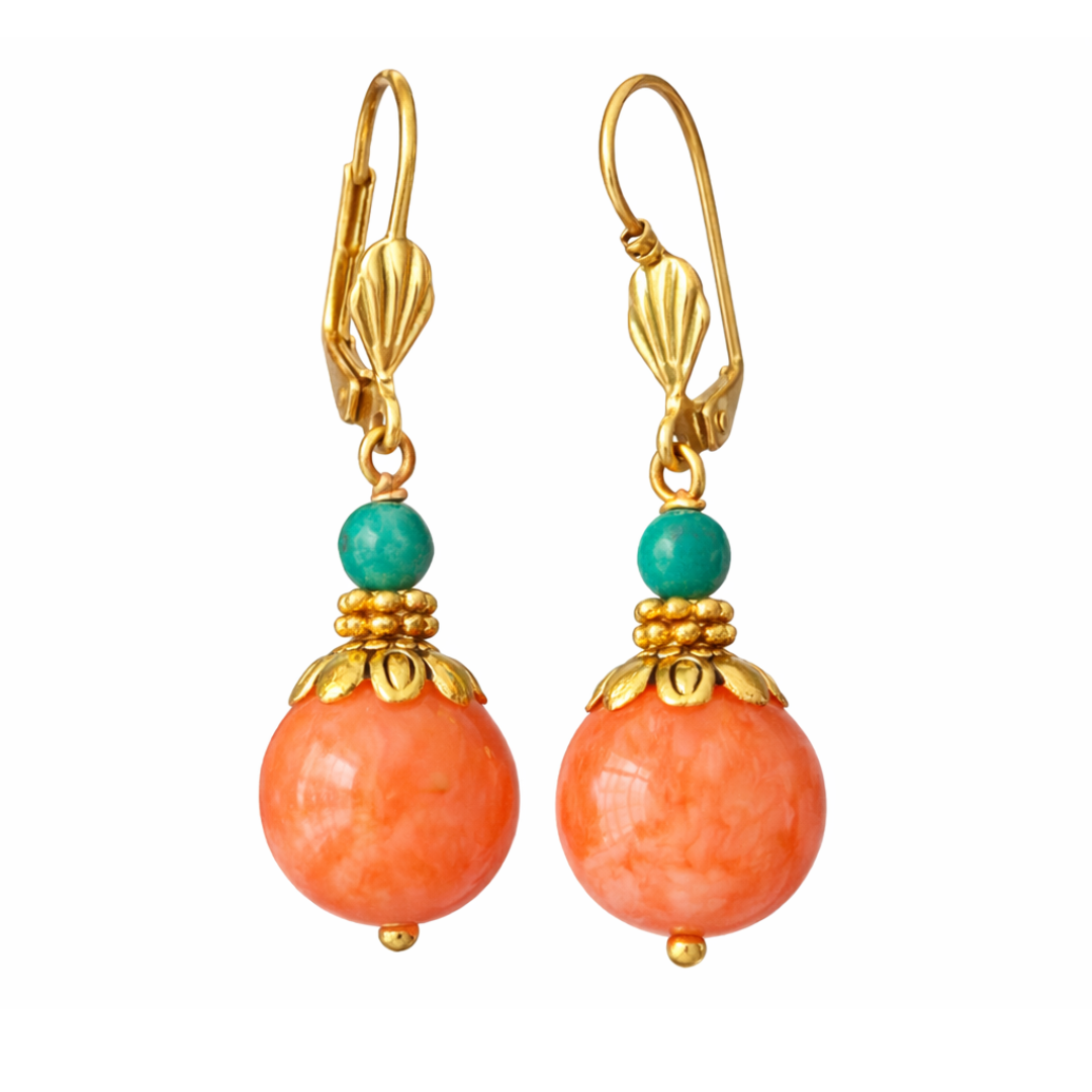Sunfire Drop Earrings