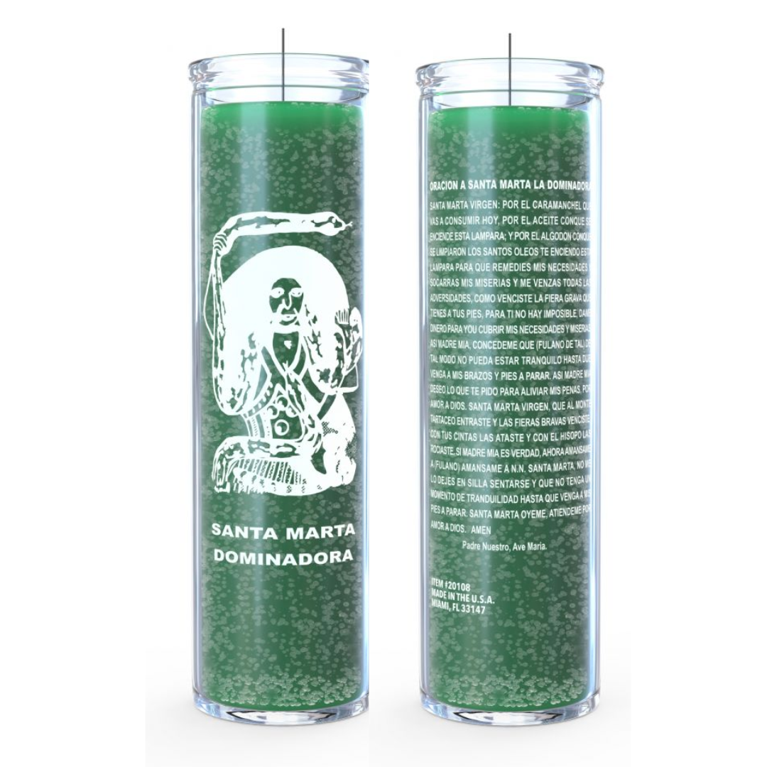 Santa Marta Dominadora Candle | 7 Day Prayer Candle