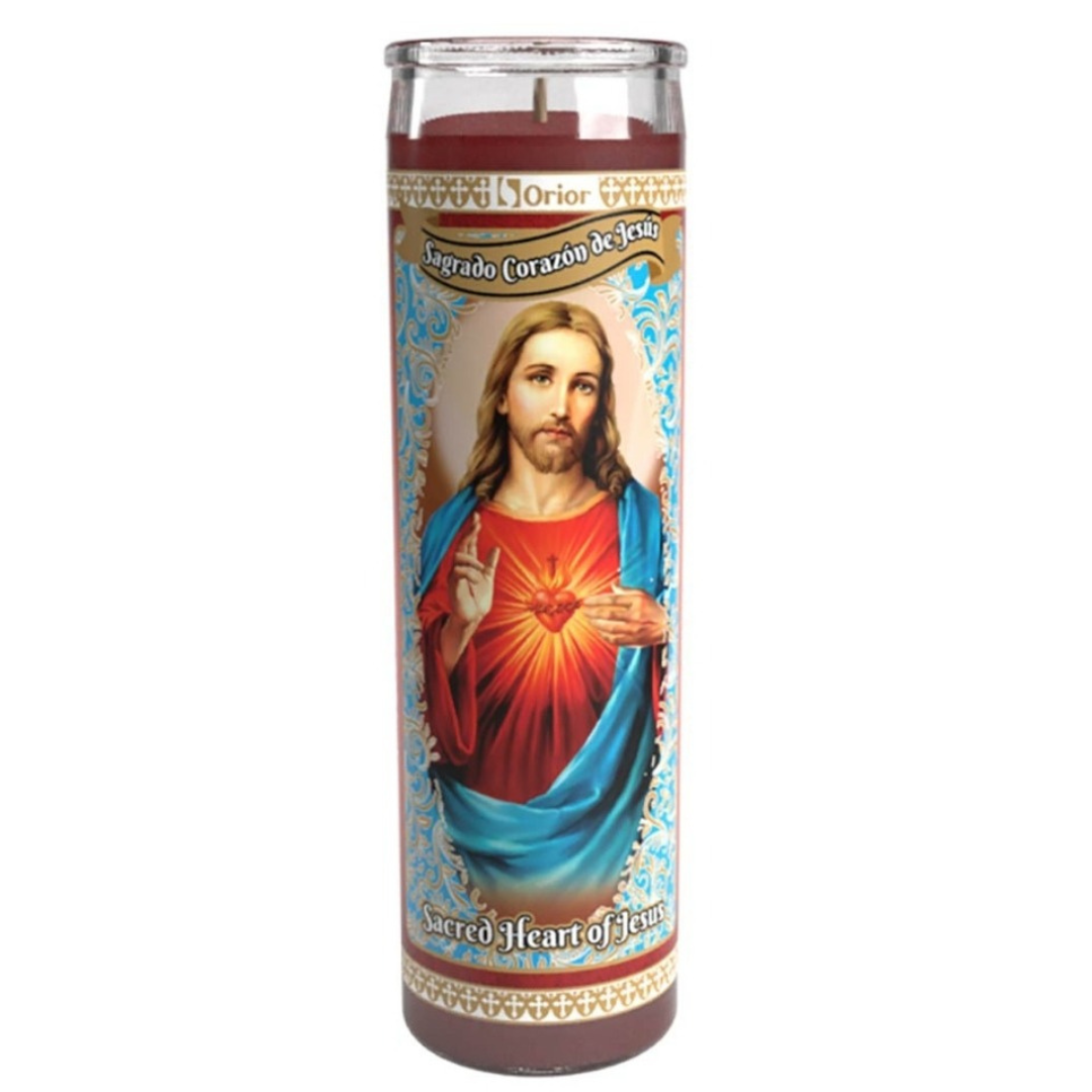 Sacred Heart of Jesus Prayer Candle