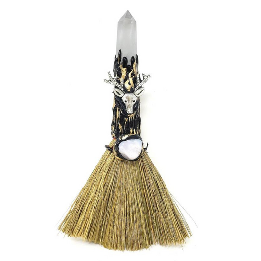 Crystal Quartz Broom