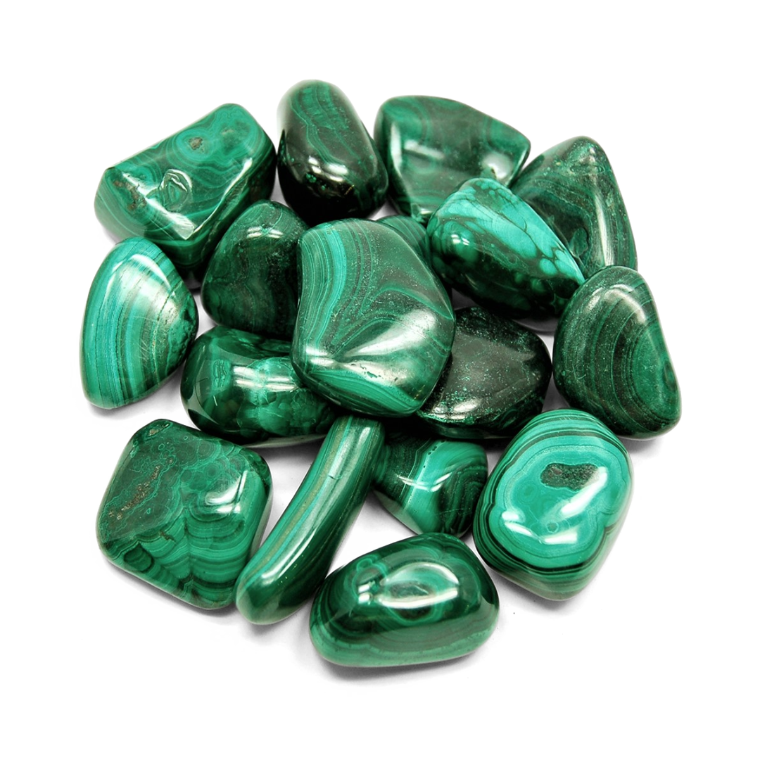 Malachite, Tumbled