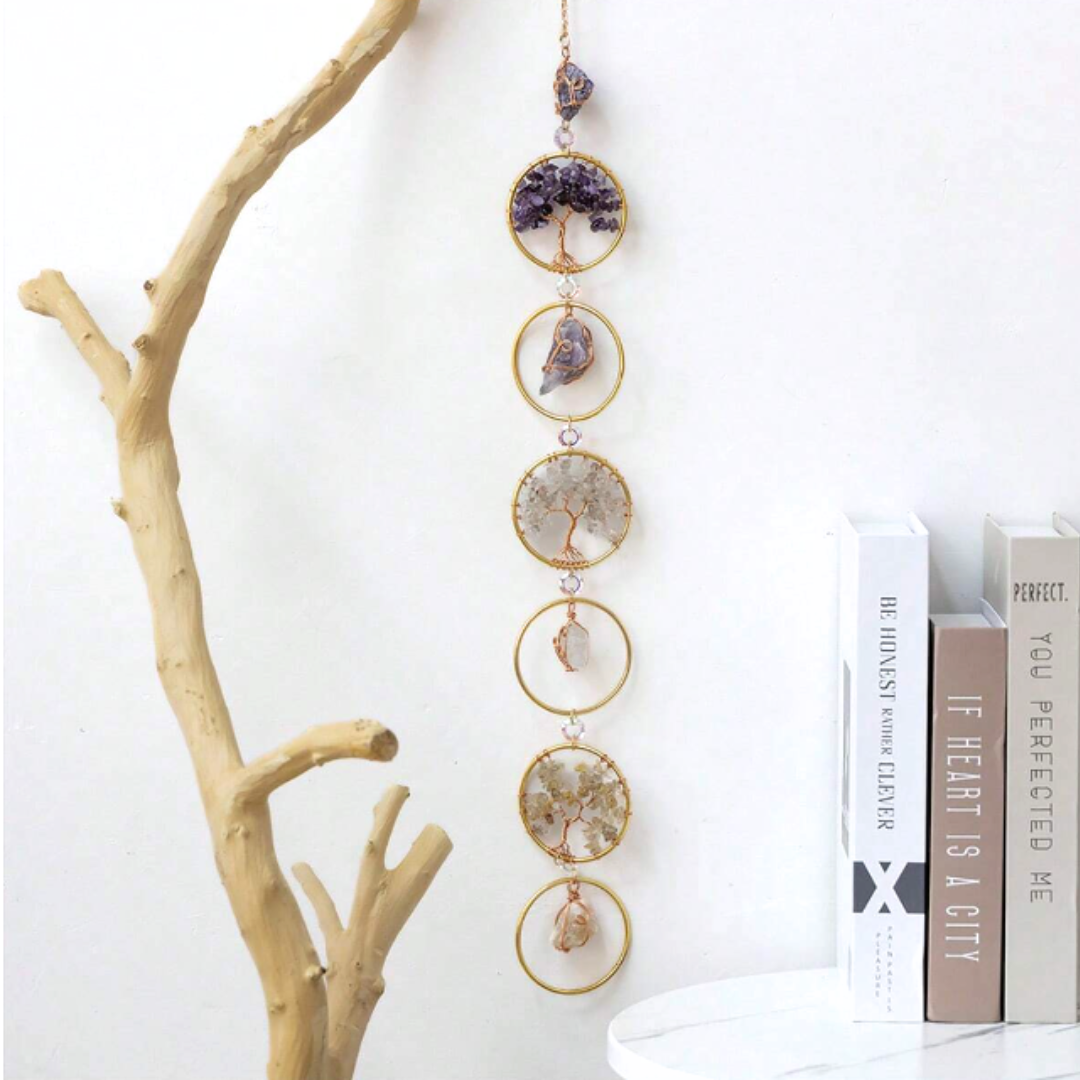 Golden Tree of Life Suncatcher