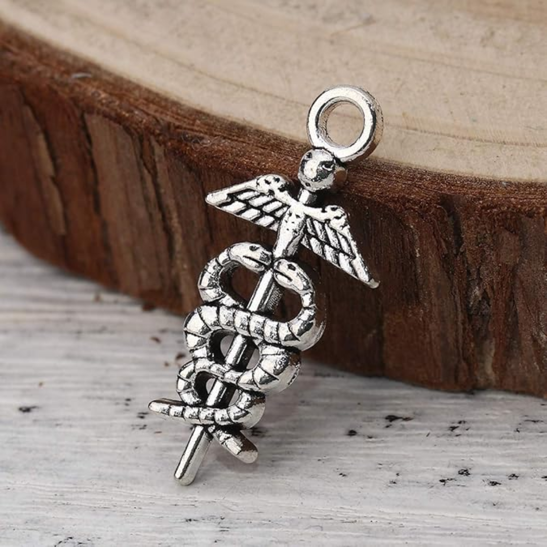 Caduceus Spiritual Talisman Charm