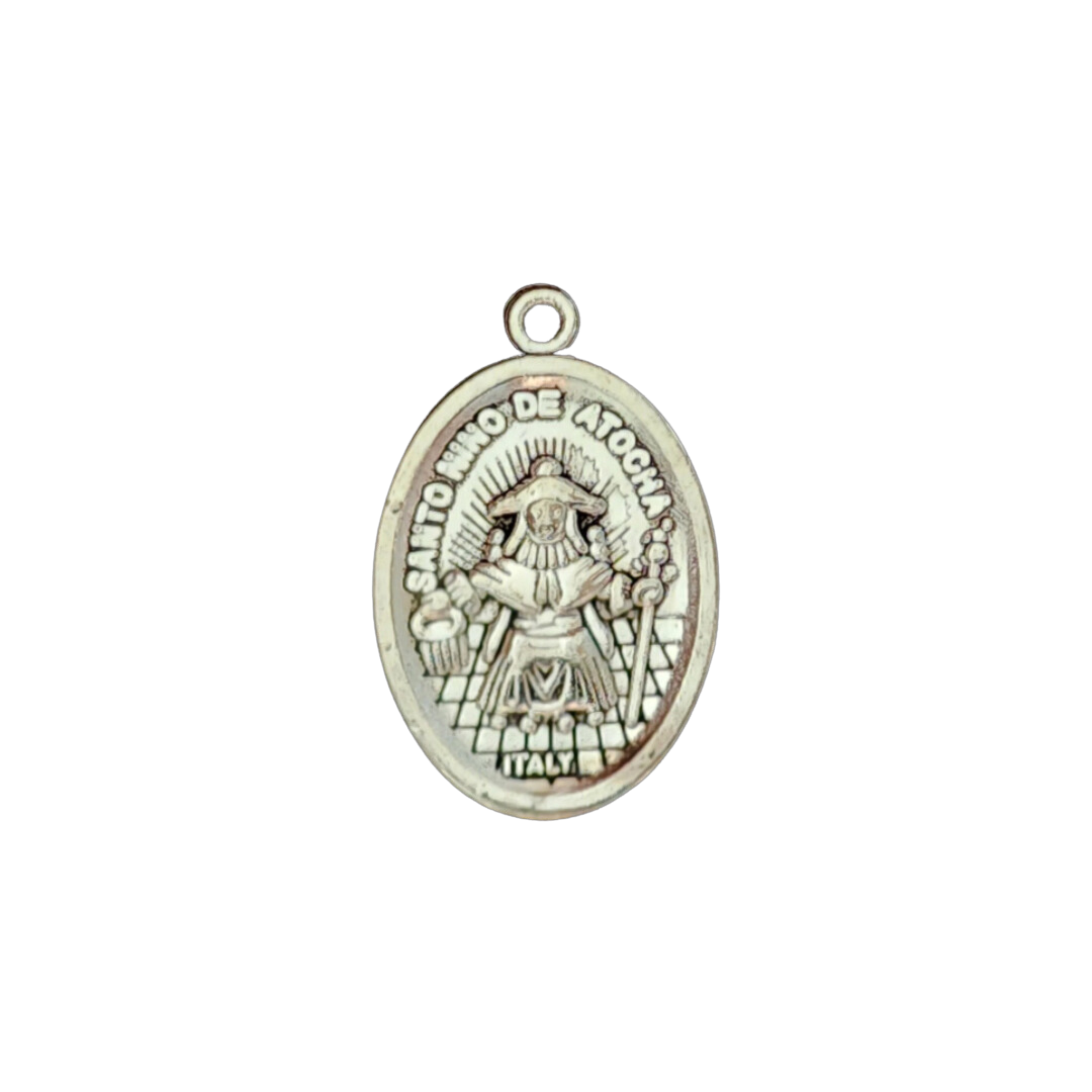 Holy Child of Atocha & Our Lady of Guadalupe Medal | El Santo Nino de Atocha