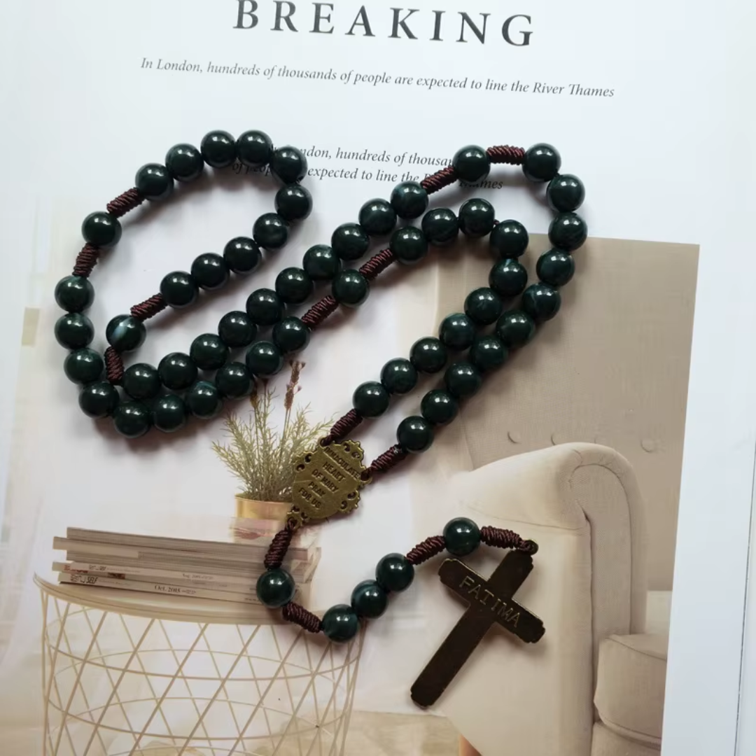 Deep Green Rosary