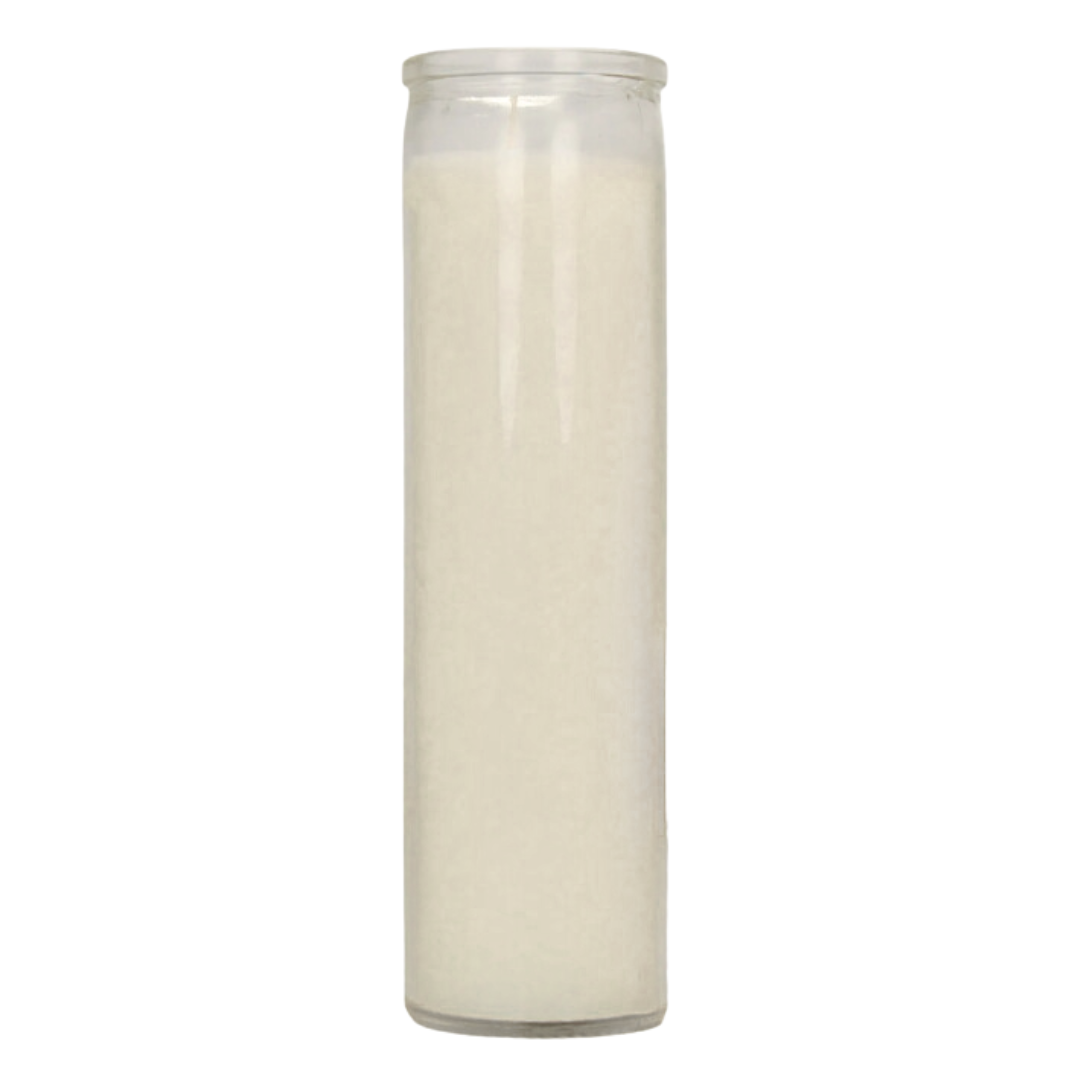 White Ritual Prayer Candle