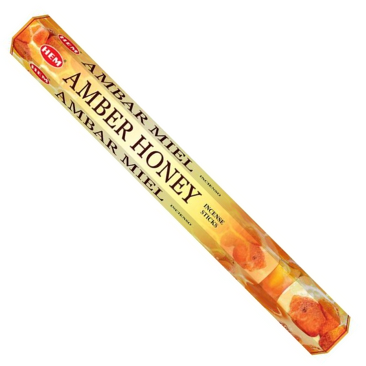 Amber Honey HEM Incense Sticks