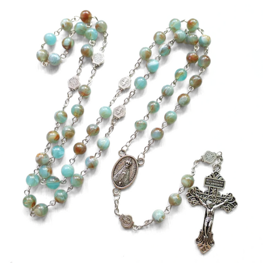 St. Christopher & Our Lady of Aparecida Chain Link Rosary