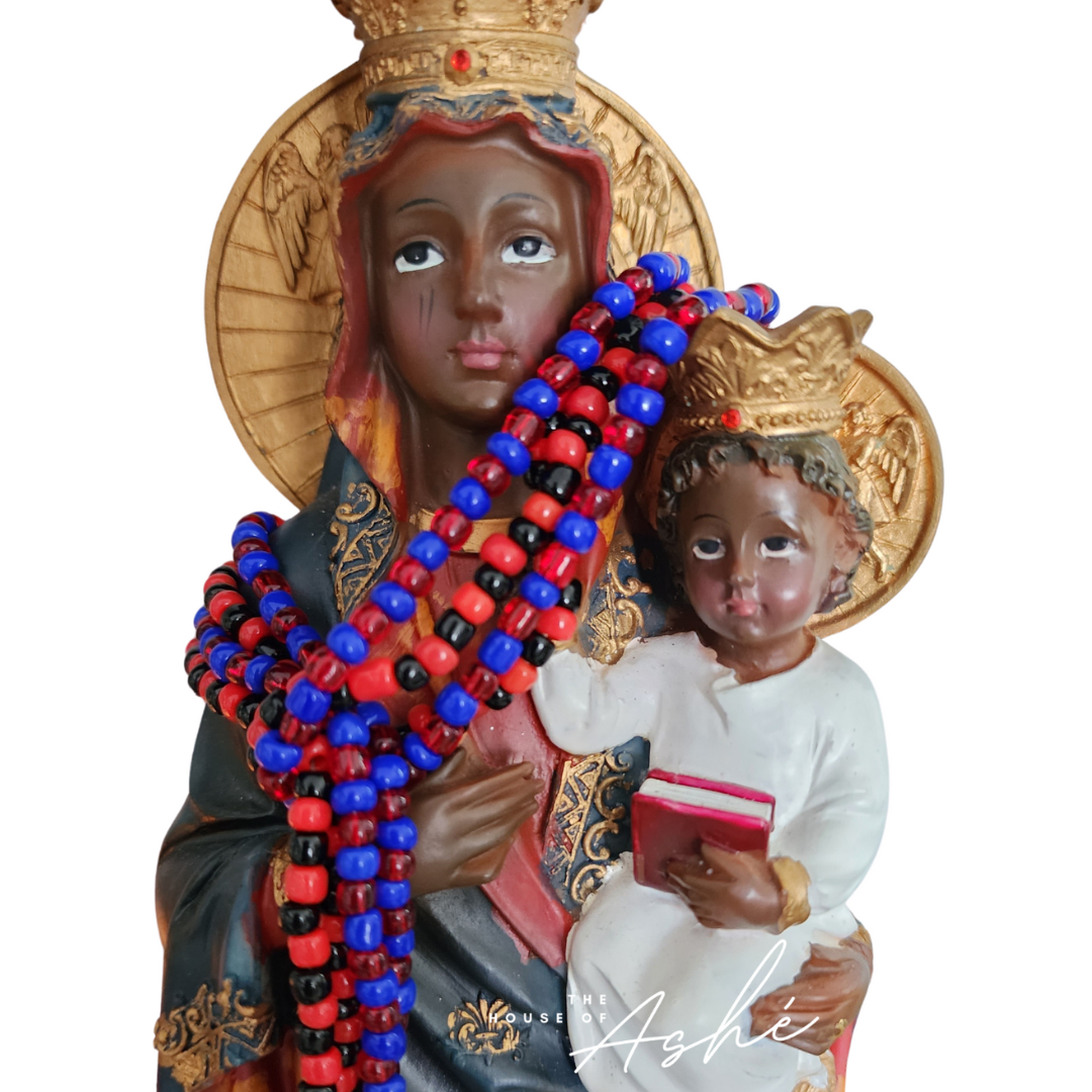 Ezili, Erzulie Dantor | Santa Barbara Africana collares elekes