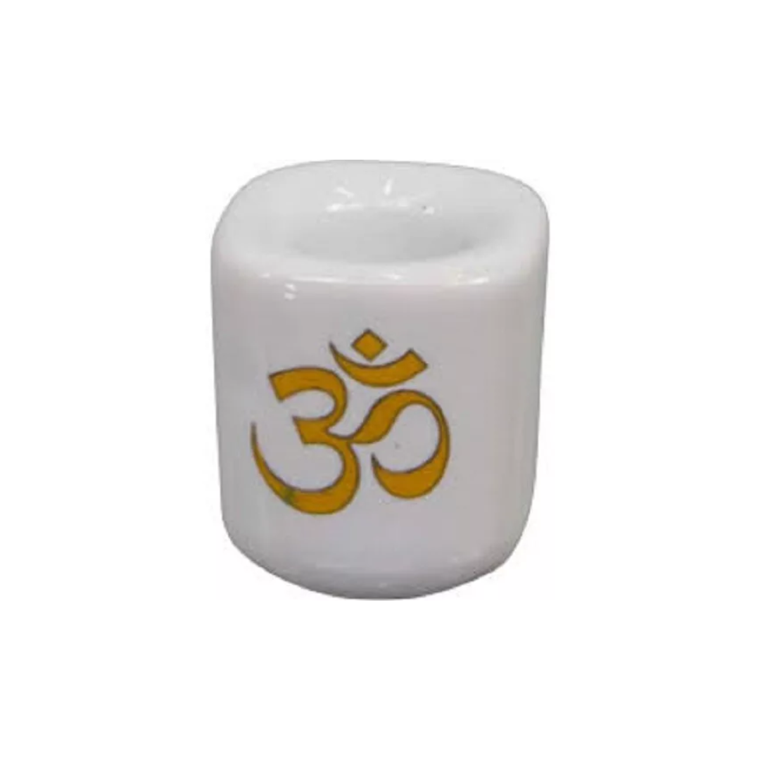 Om Chime Candle Holder