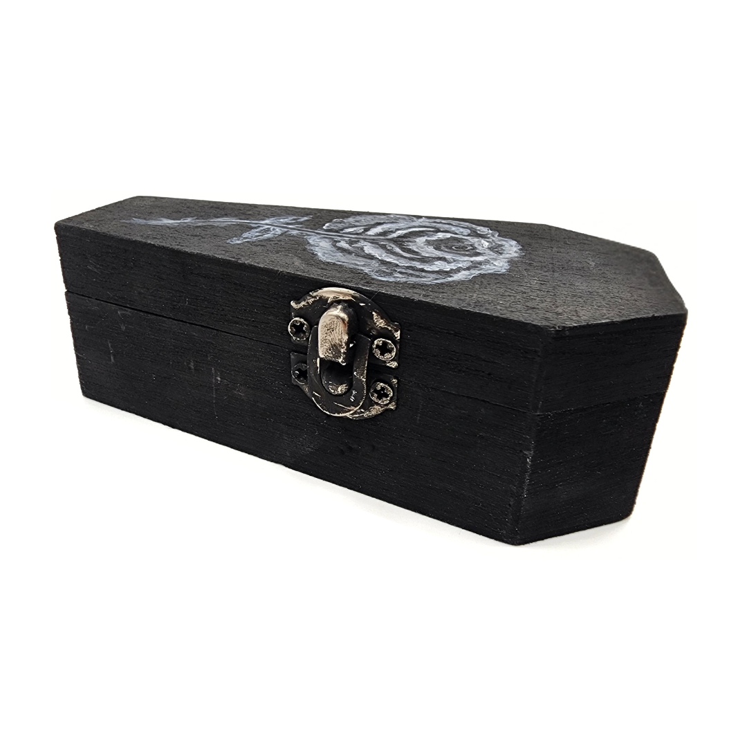 Ancestor Communication Kit – Coffin Box Set - Black Rose