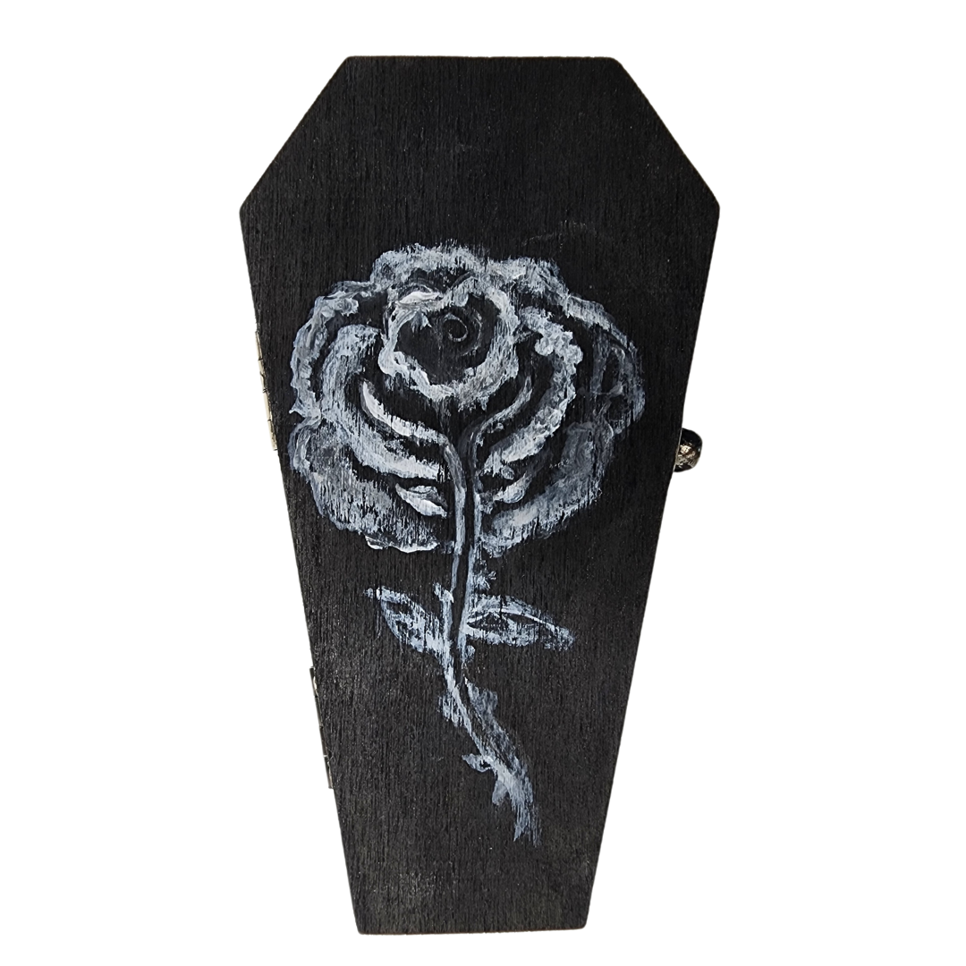 Ancestor Communication Kit – Coffin Box Set - Black Rose