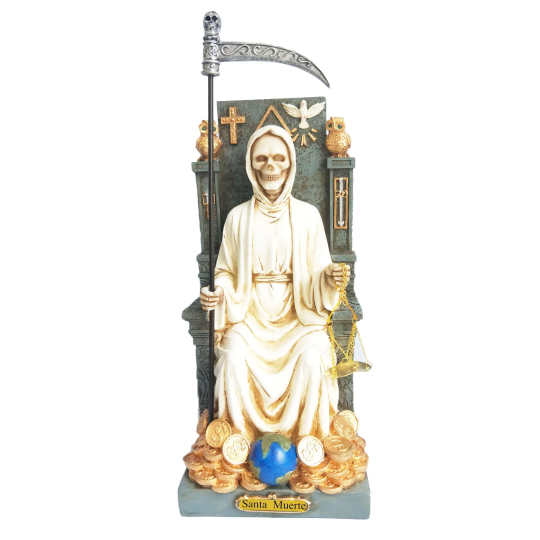 Santa Muerte Estatua Holy Death Statue (12")