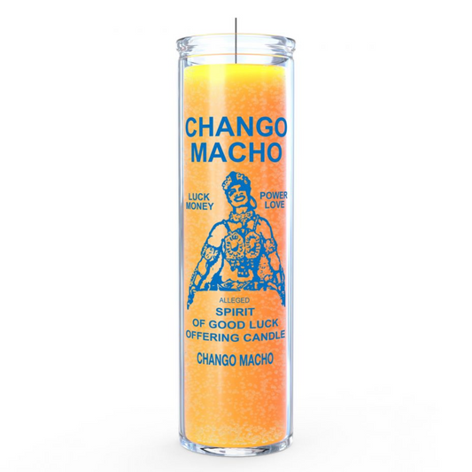 Chango Macho (Spirit of Good Luck) 7 Day Candle - Gold