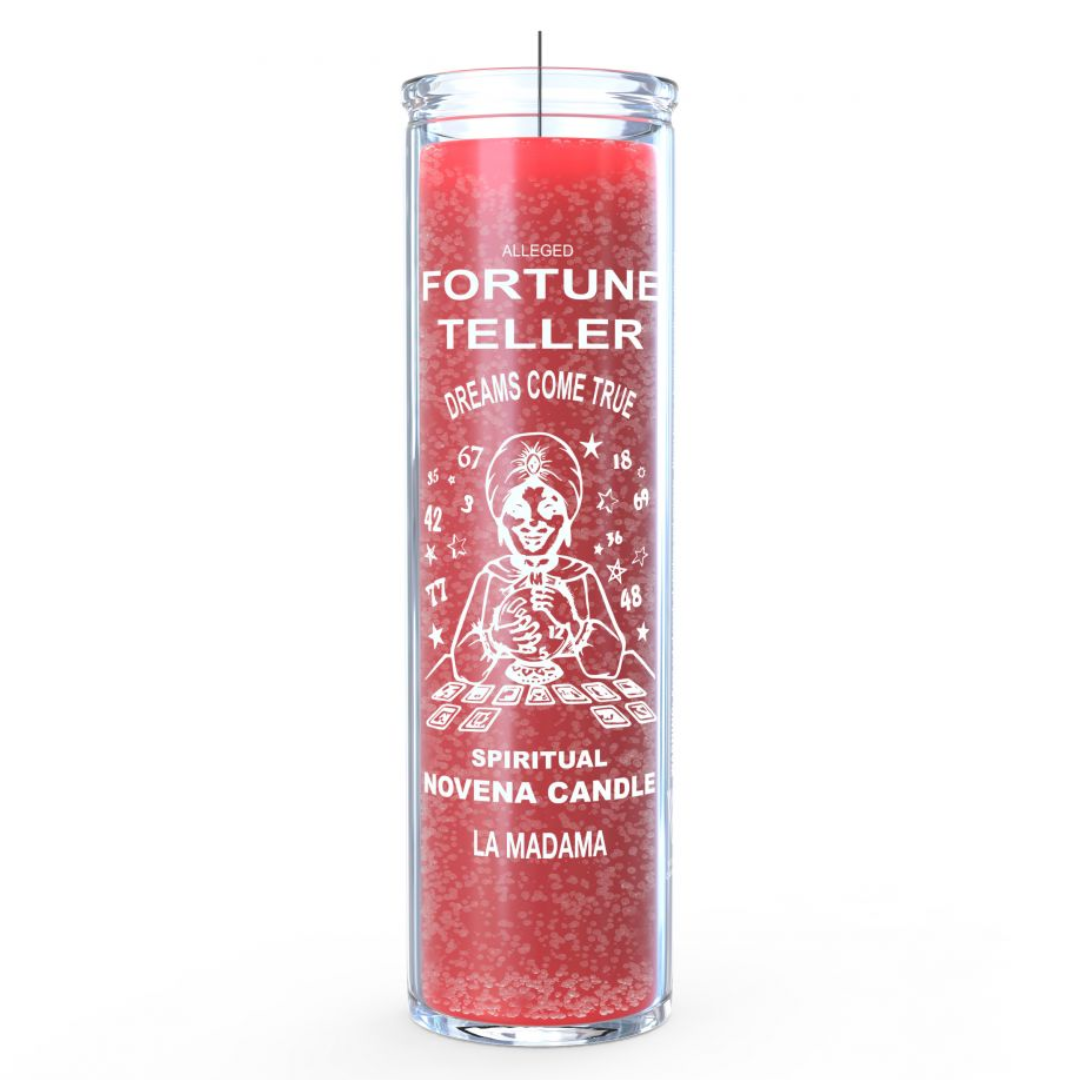 Madama Fortune Teller 7 Day Candle - Red