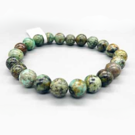 African Turquoise bracelet (8mm)