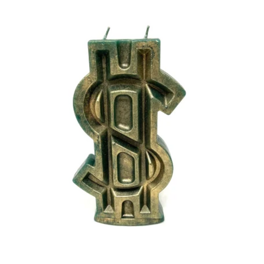 Dollar Figure Candle (X-Large)