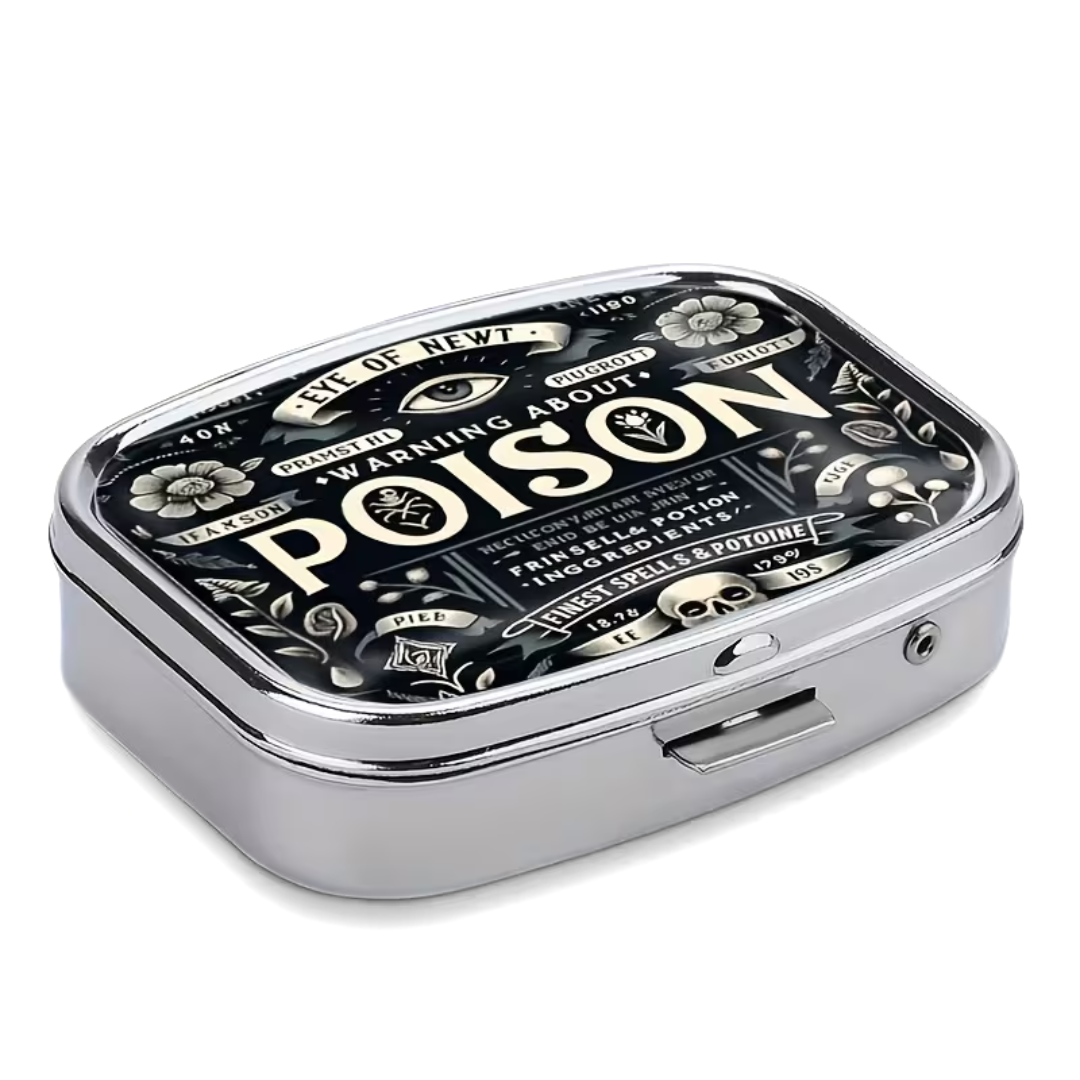 Poison Apothecary Pocket Pill Box