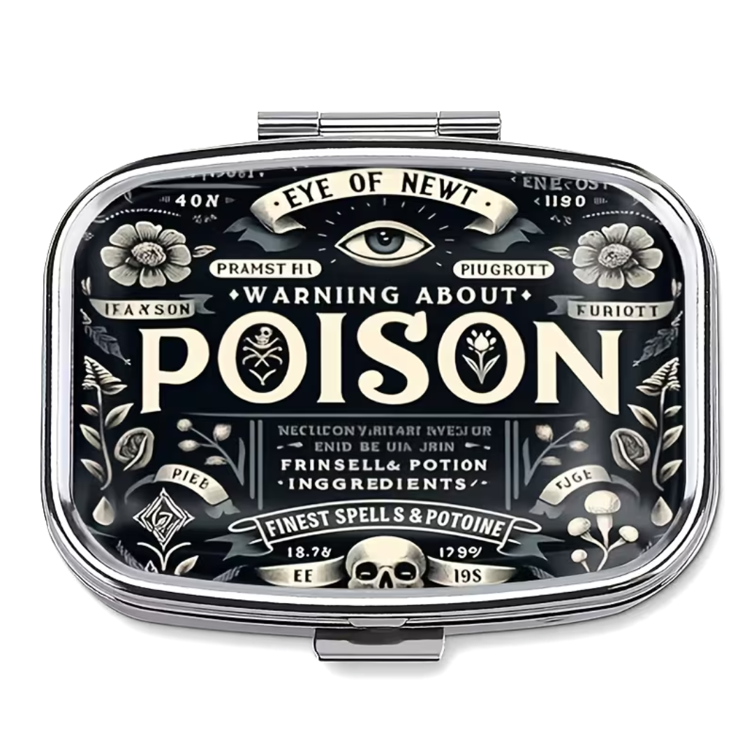 Poison Apothecary Pocket Pill Box