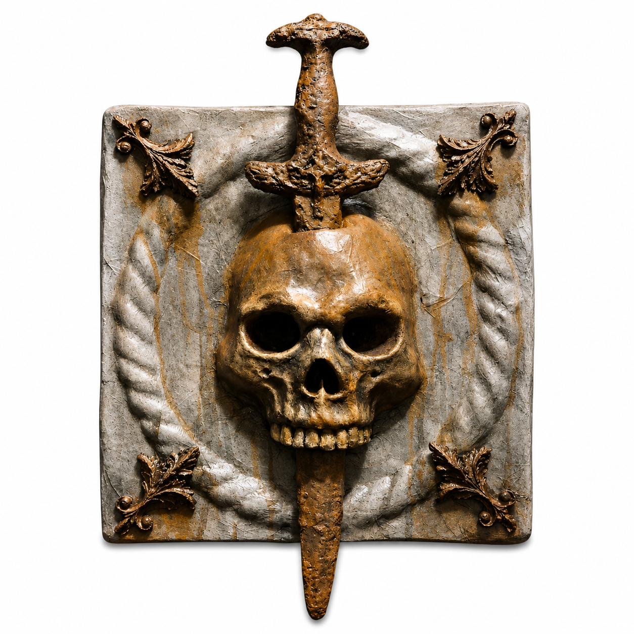 “La Puerta del Silencio” – The Gate of Silence, Wall Plaque by Ricardo Pustanio