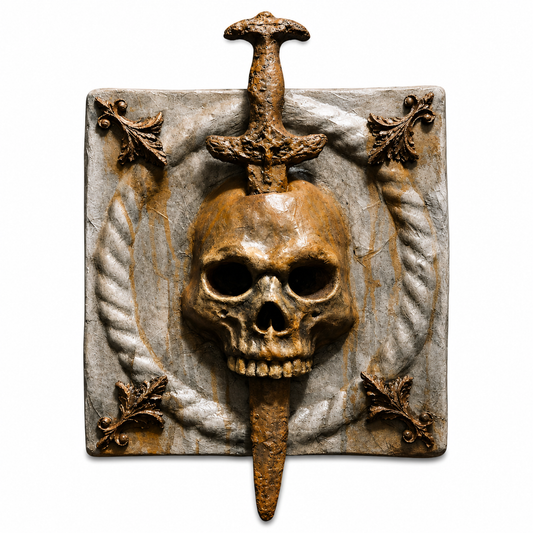 “La Puerta del Silencio” – The Gate of Silence, Wall Plaque by Ricardo Pustanio