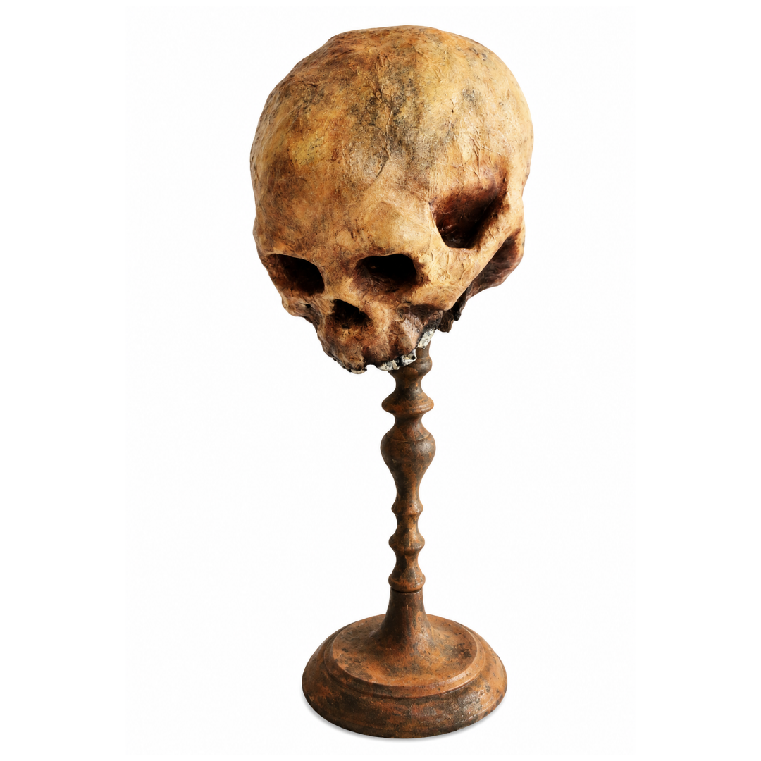 “Dos Caras” – The Two-Faced Skull by Ricardo Pustanio