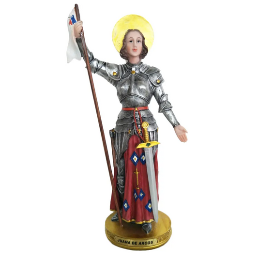 Joan of Arc Statue (12") Juana de Arco