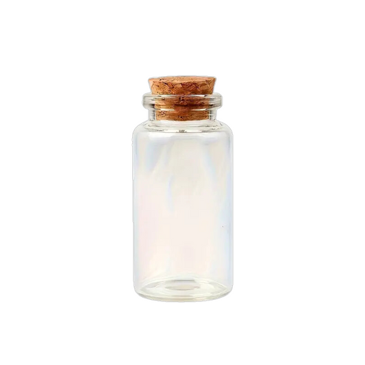 Glass Spell Jar with Cork Lid (2.4")